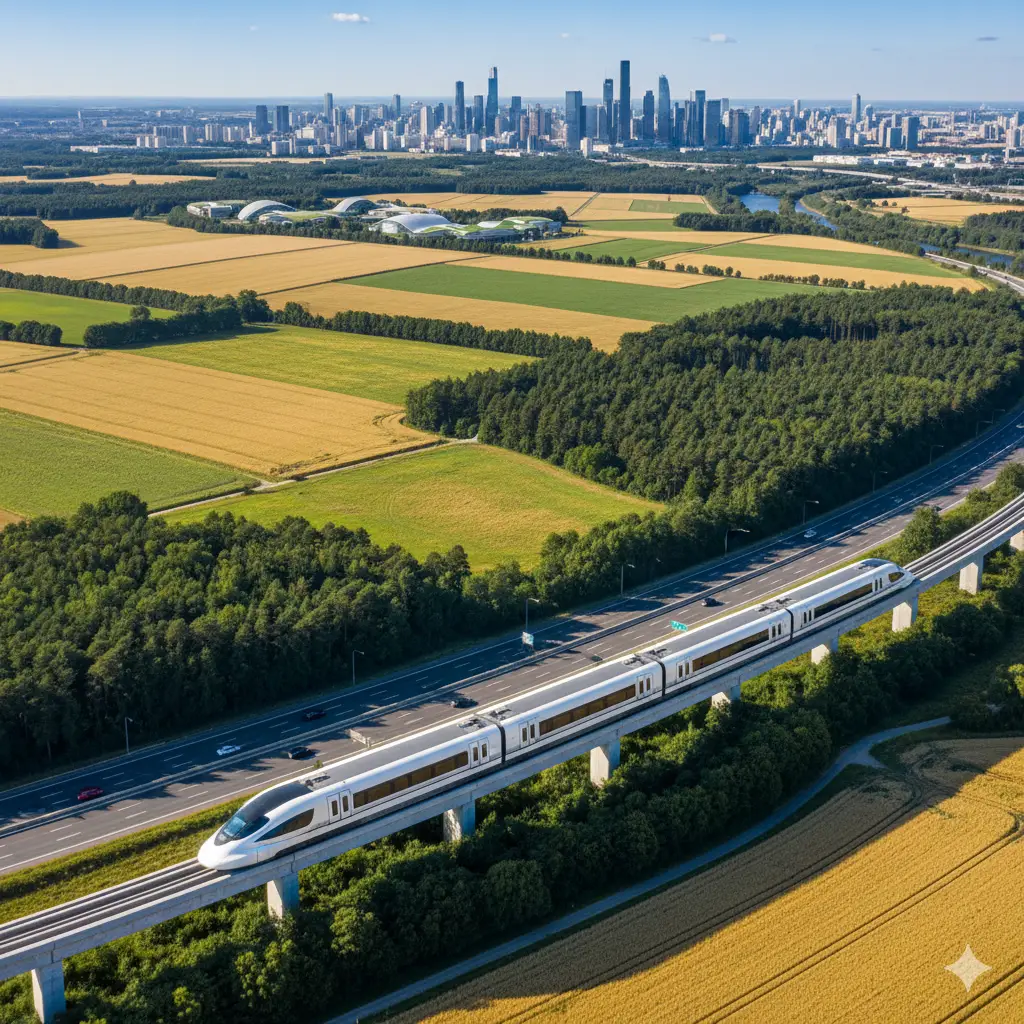 magnetschwebebahn über land gemini