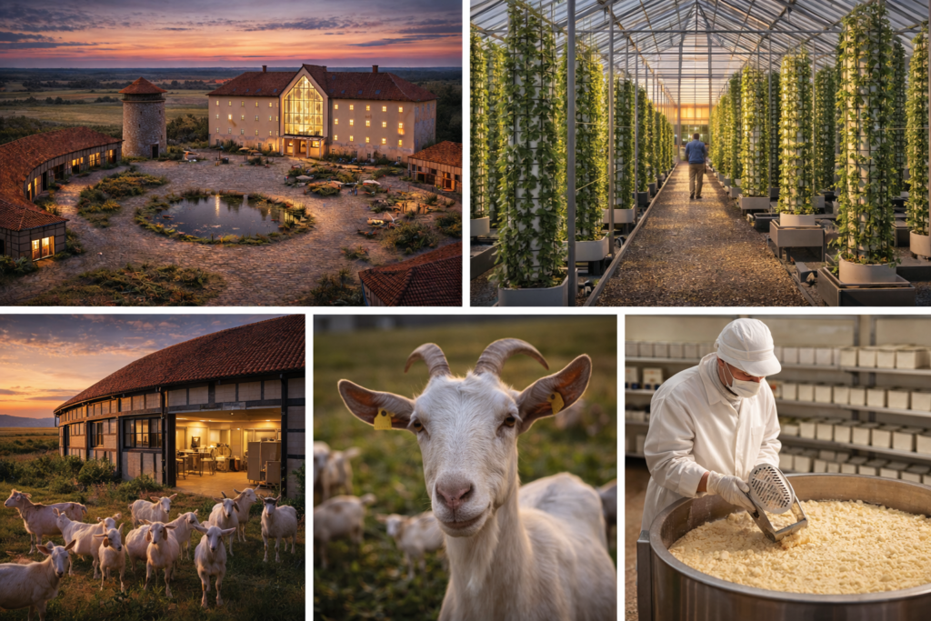 revitalisierter bauernhof abendstimmung 1 chatgpt