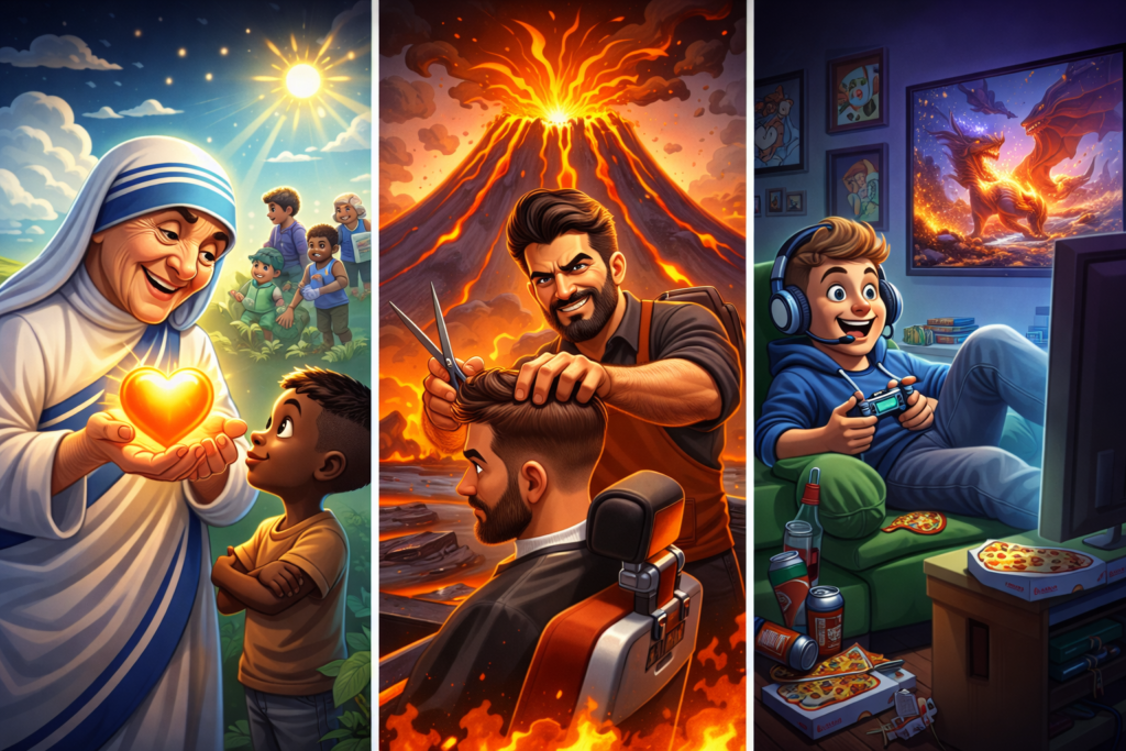 collage sinnempfinden