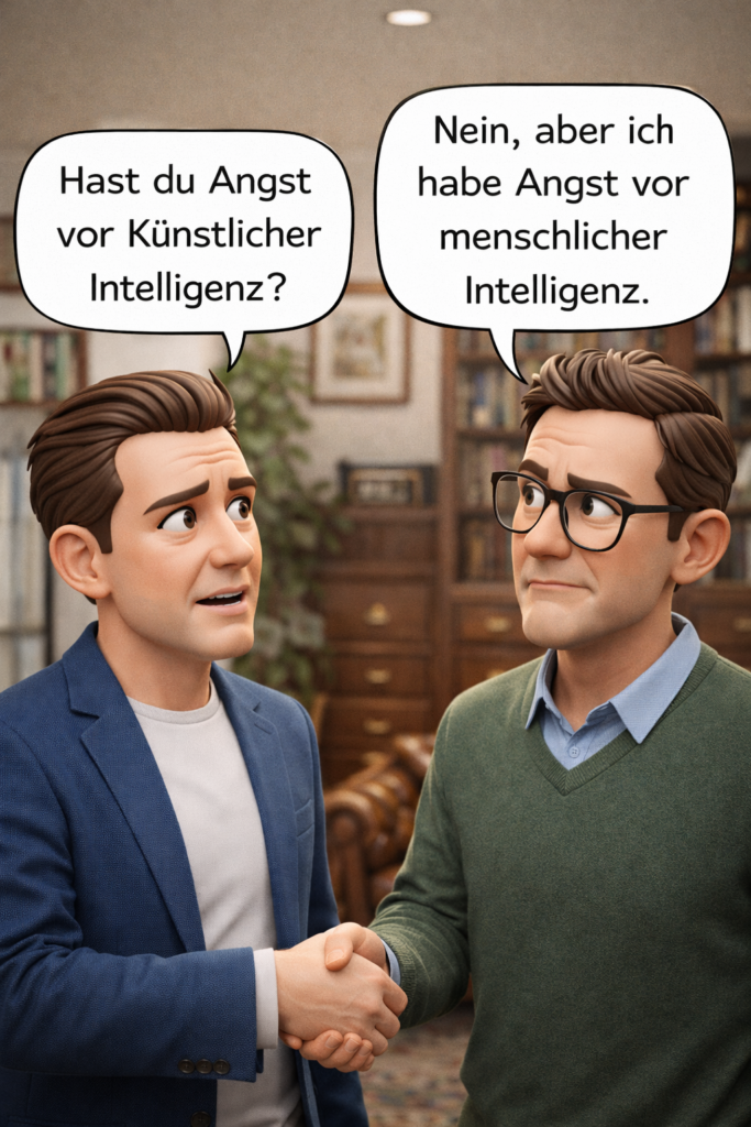 comic angst vor künstlicher intelligenz