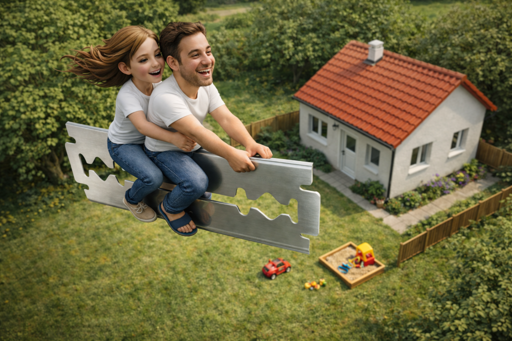 leben auf der rasierklinge